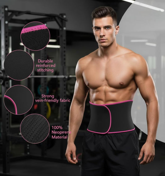 Adjustable Waist Trimmer Belt ( Pack of 2 )