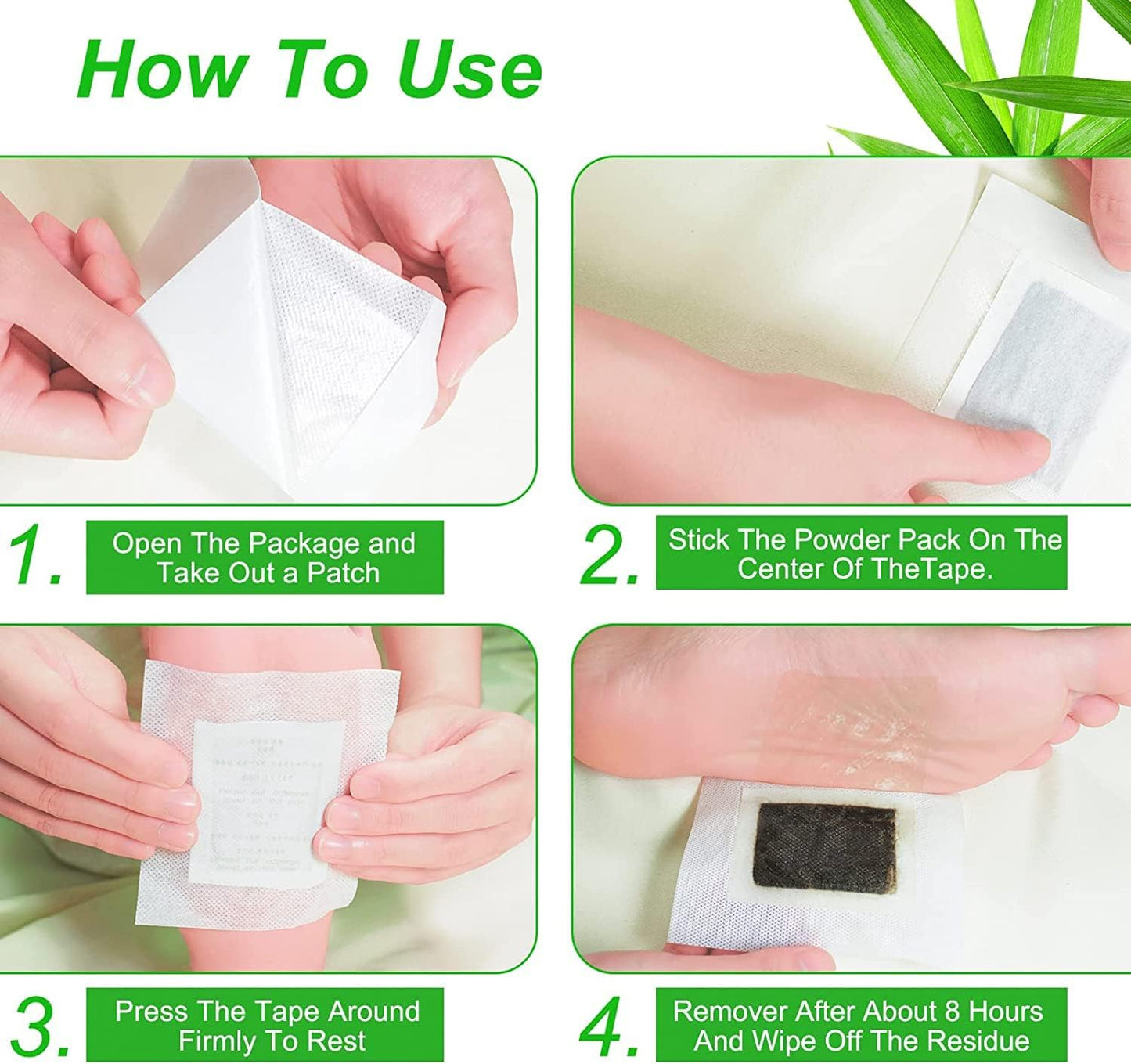 Detox Foot Patches (Pack of 10 pcs)