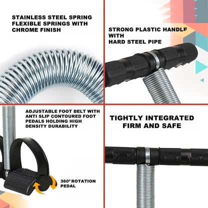 Single Spring Tummy Trimmer Abs Exerciser