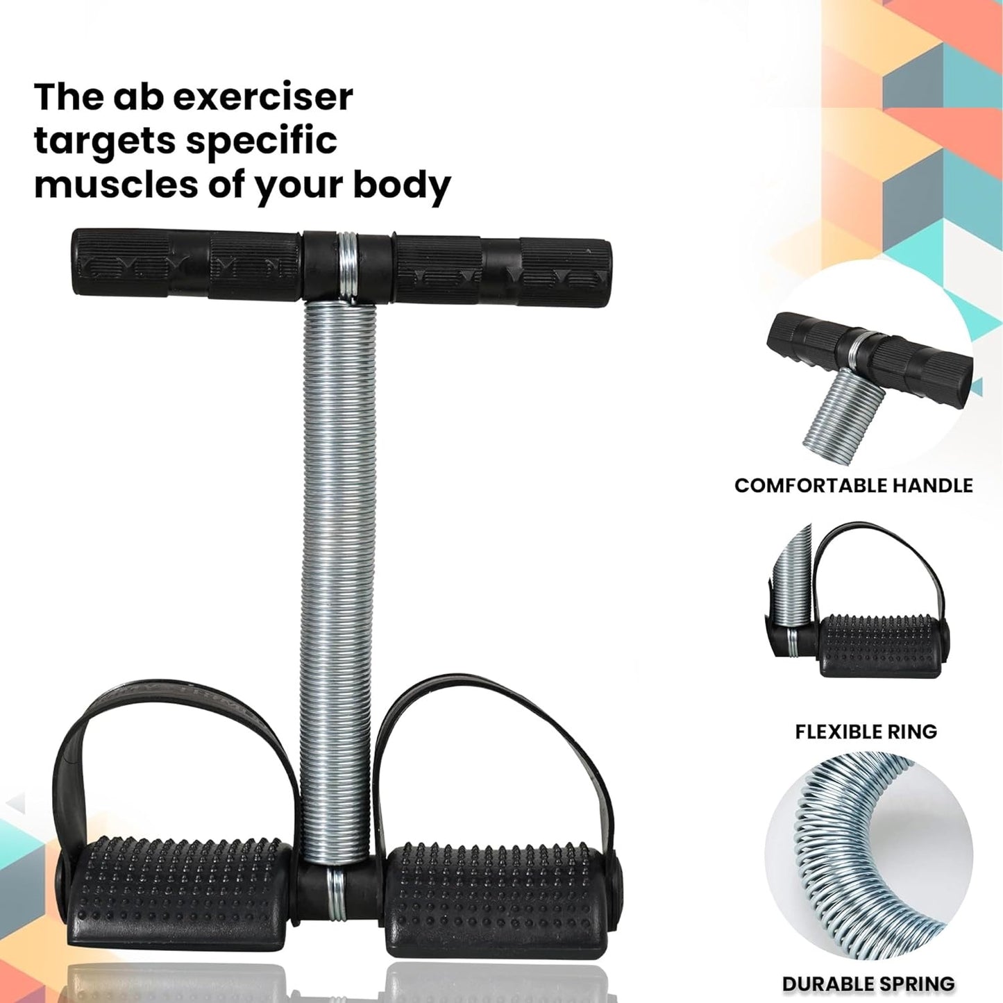 Single Spring Tummy Trimmer Abs Exerciser