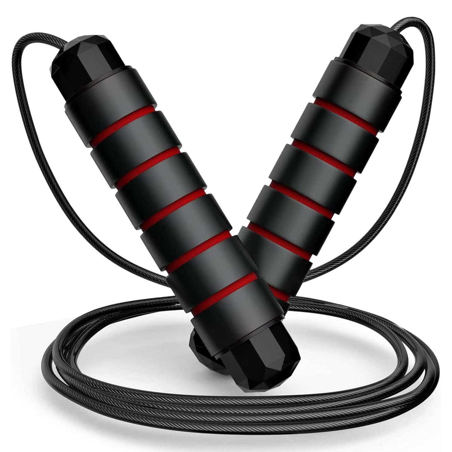 Jump Rope with Pvc Handle, Multicolor