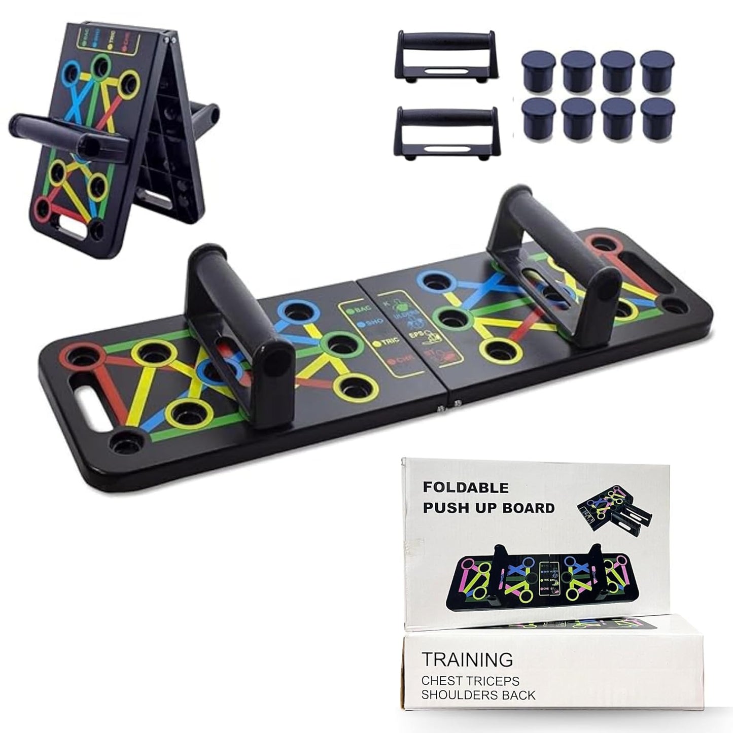 15 In 1 Pushup Board: Gym Equipment for Home Workout,