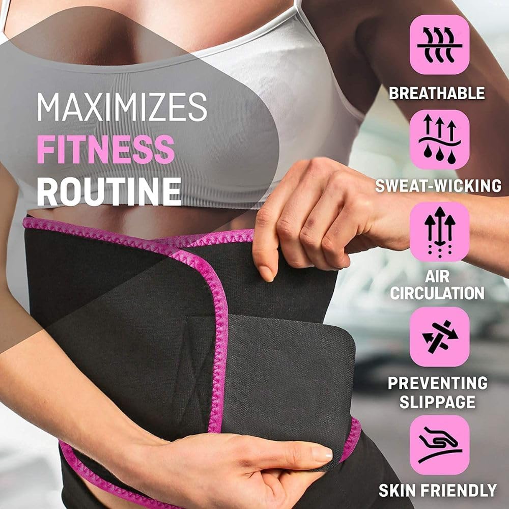 Hot Adjustable Waist Trimmer Belt for Men and Women