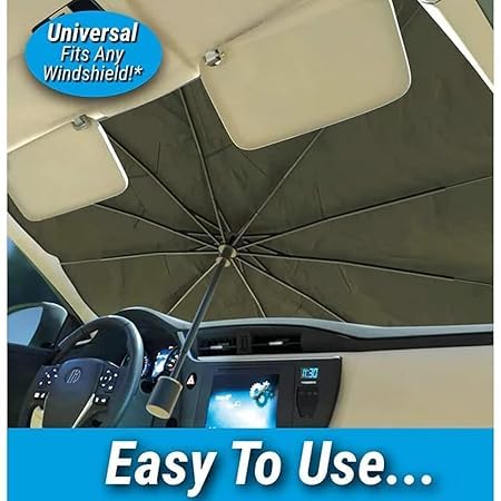 Car Sun Shade Umbrella For Sun and Heat Protection