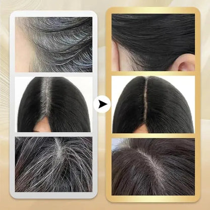 Instant Gray Hair Dye, 2-in-1 Touch-Up Comb