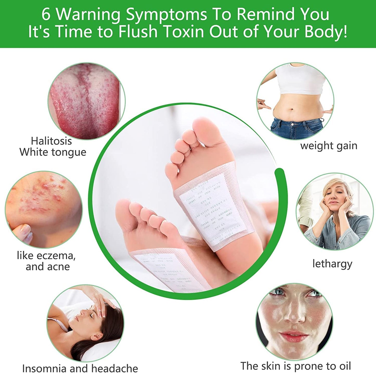 Detox Foot Patches (Pack of 10 pcs)